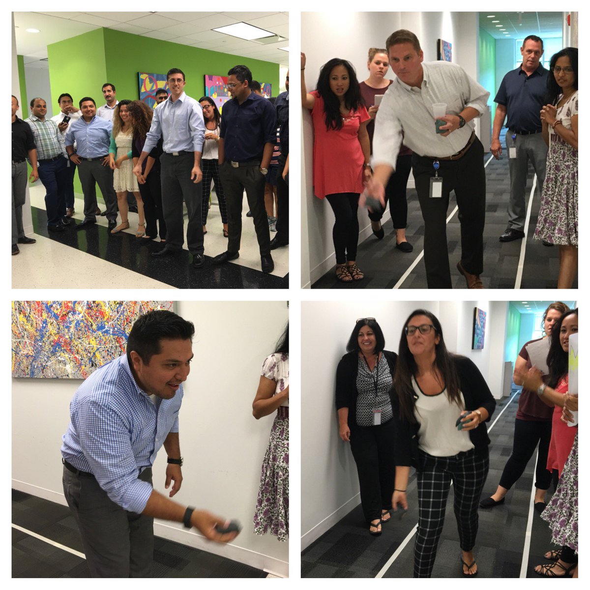 Artech_LLC's tweet photo. Our employees had fun 2day #ArtechOlympics #OfficeOlympics w #ChairSprint #Cornhole #RubberbandArchery #IWork4Artech https://t.co/2pVxhJUUDh