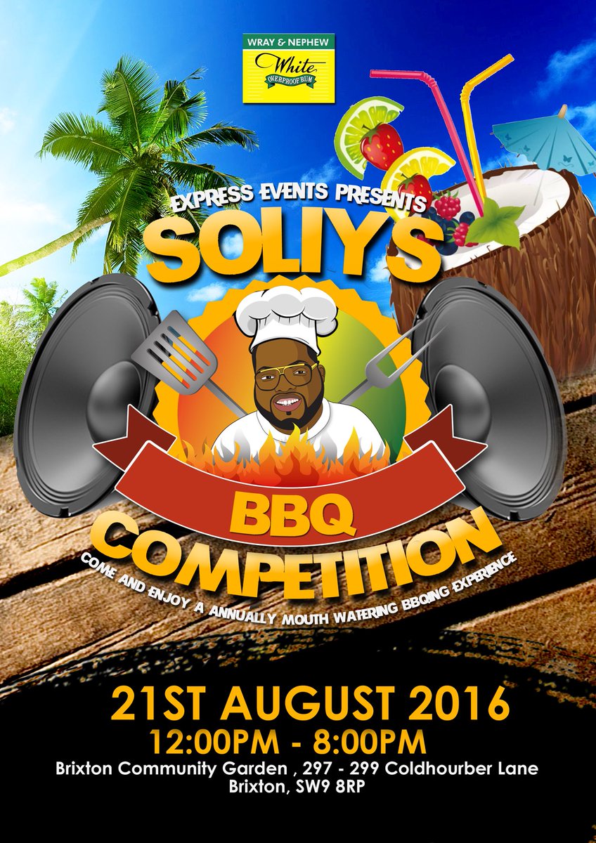 BBQSplash1's tweet photo. Soliy's BBQ Splash Competition

Sunday 21st August 2016

Please come down and support #SoliysBBQSplash https://t.co/zPPOphpM8C