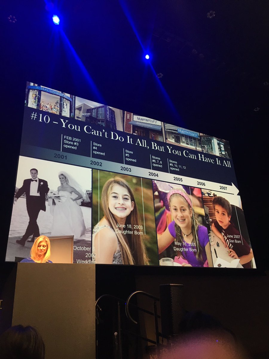 bluemercury's tweet photo. "You can't do it all but you can have it all. Remember we need great female entrepreneurs."-@BeautyCEO #AmazonWEC https://t.co/d4cs9O0ALk