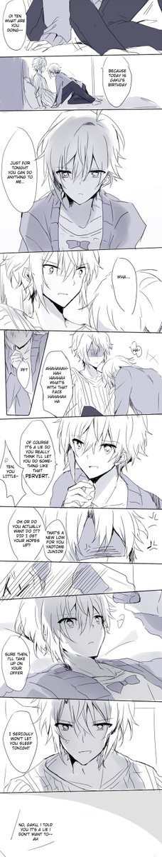 it's actually for gaku's birthday w i need to get off tablet 