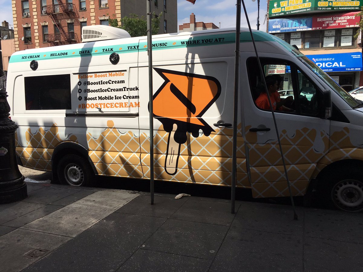 Julie_Marceco's tweet photo. Direct wireless #304e149th #freeicecream #boostmobile #boosticecream @Romi_NWSNY @RRicafortSPG https://t.co/Xqcoo0QITO