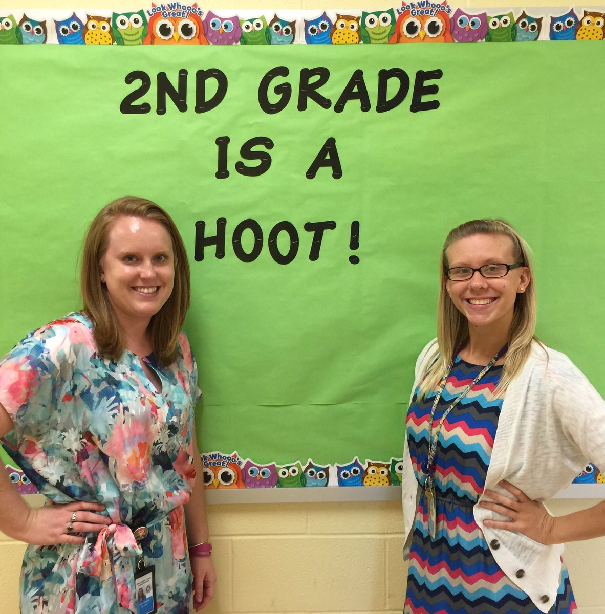 Ready for back to school night! #secondgrade #coteaching #wcpsmd #ramps 👍🏼😍