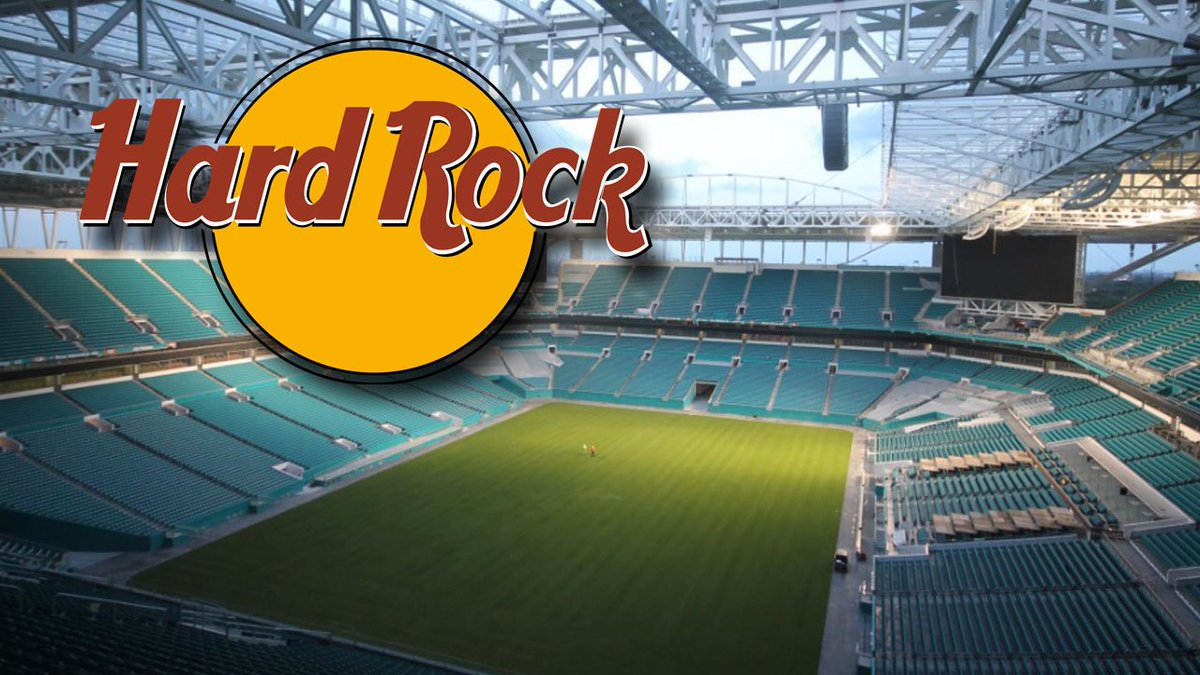 The @MiamiDolphins reportedly set to name their renovated stadium "Hard Rock Stadium" bit.ly/2aYs2pJ?utm_me… https://t.co/ZuCq85vTPU