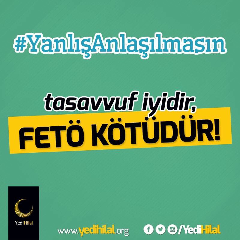 #YanlışAnlaşılmasın