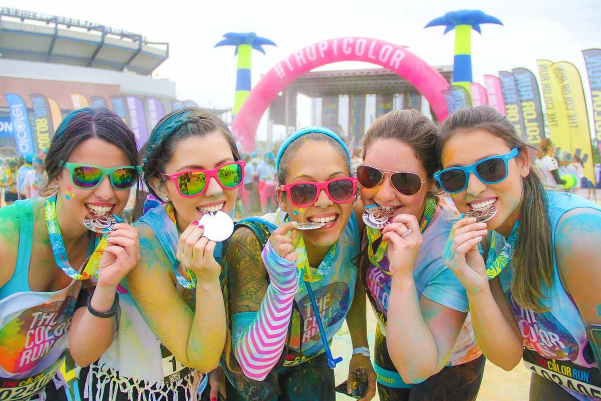 Olympians aren't the only ones scoring medals this summer! #Happiest5k #OlympicGames