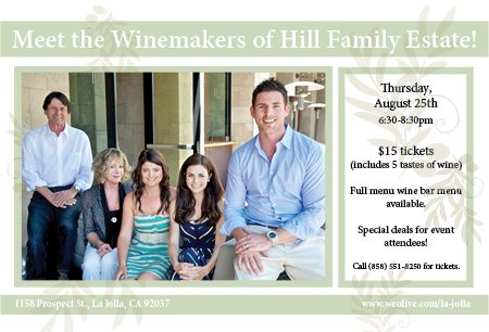 Another Winemaker Event? Yes please! Click here for tickets 👉eventbrite.com/e/hill-family-…
