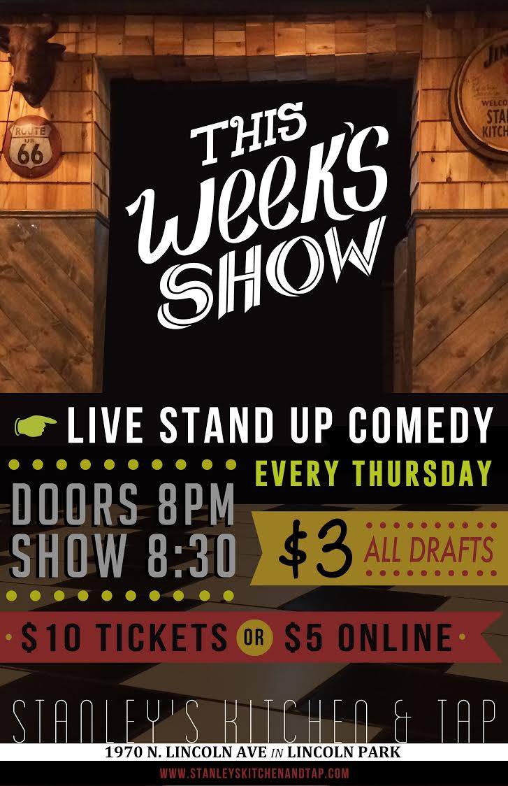 Thursday's lineup includes <a href="/allisondone/">Allison Done</a> @MikeyManker <a href="/KristenToomey/">Kristen Toomey</a> and more! Tickets at thisweeksshow.info