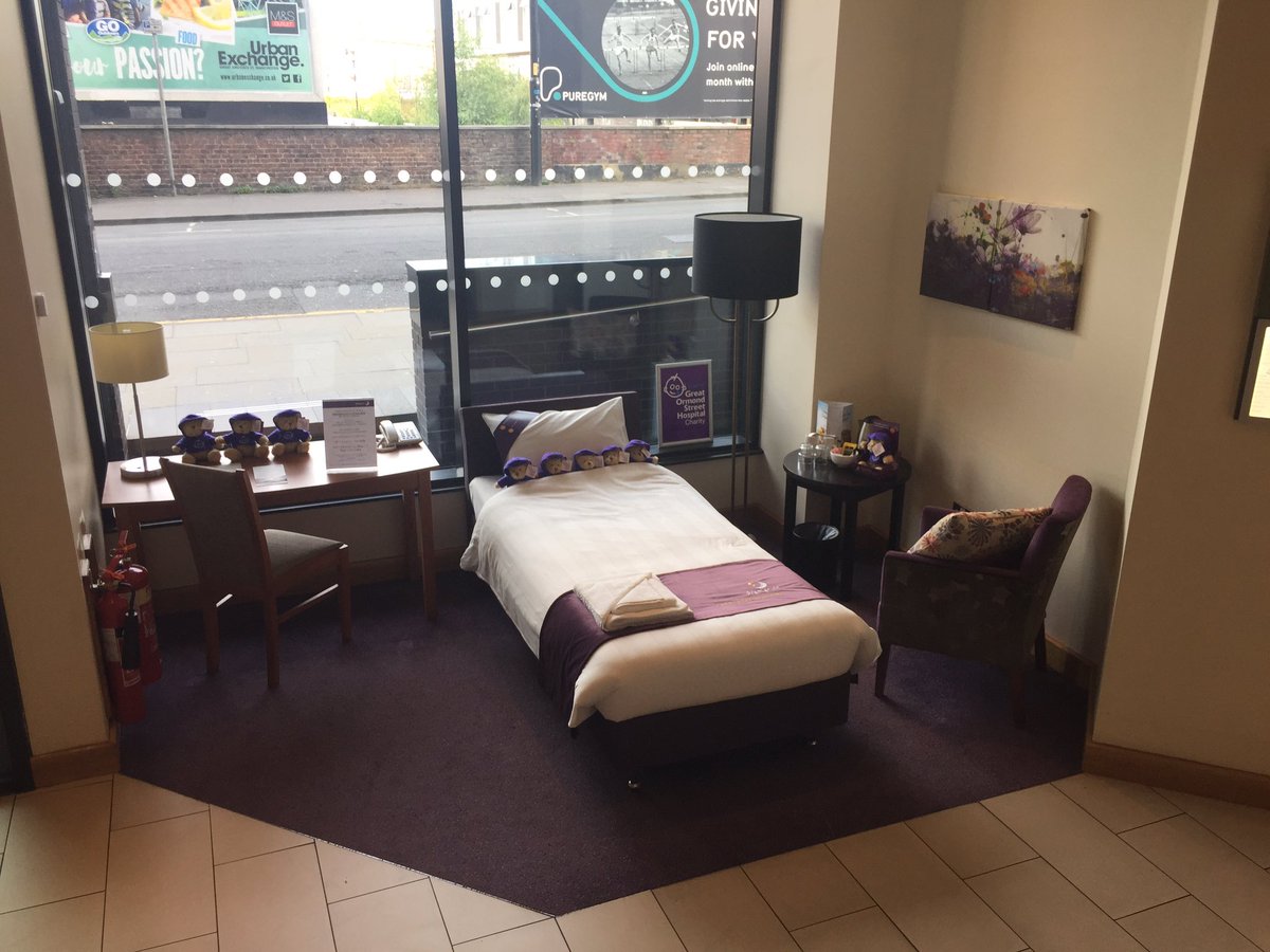 Our <a href="/MrBernardBear/">Bernard ʕ´•ᴥ•`ʔ</a> room in reception! Buy him to have a chance of winning a Hypnos bed! <a href="/GreatOrmondSt/">Great Ormond Street Hospital for Children</a> <a href="/Minafattahi/">Mina Fattahi</a>