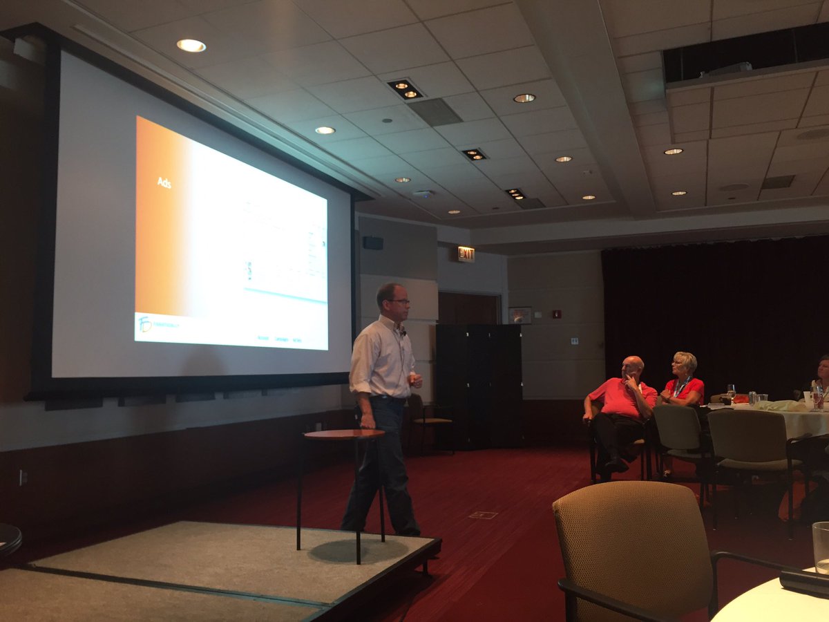 gsterling's tweet image. @stevehaar presenting on Facebook ad strategies #LSABootcamp @LocalSearchAssn