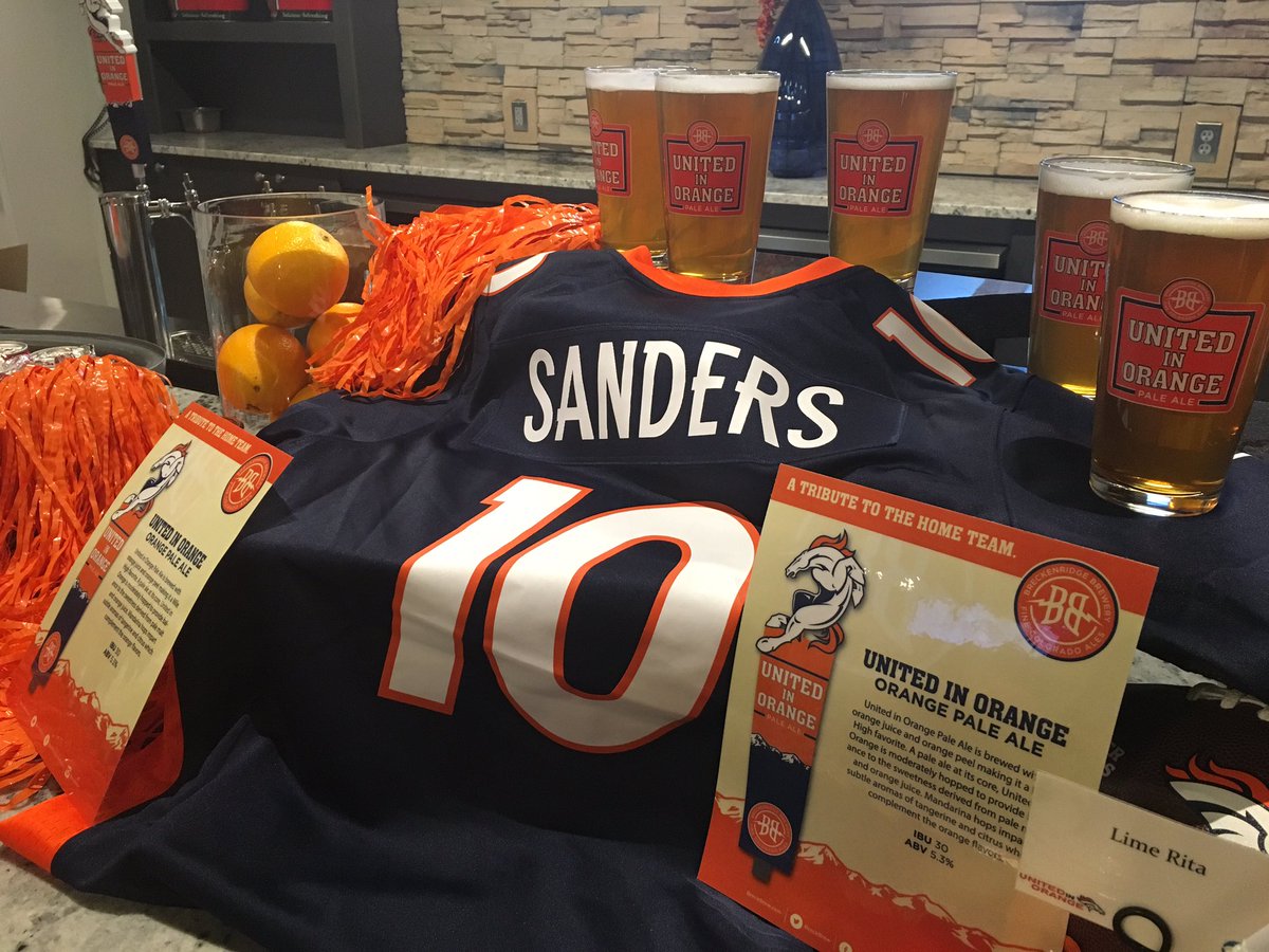EmpowerField's tweet image. Starting Sat. vs. 49ers concessions at SAFMH will launch @BreckBrew #UnitedInOrange pale ale, brewed w/oranges. 🍊🍺