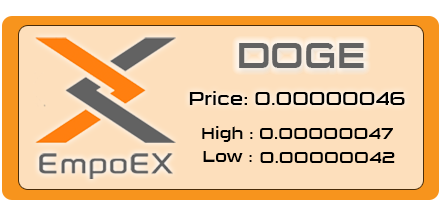 #dogecoin $DOGE
empoex.com/trade/DOGE-BTC