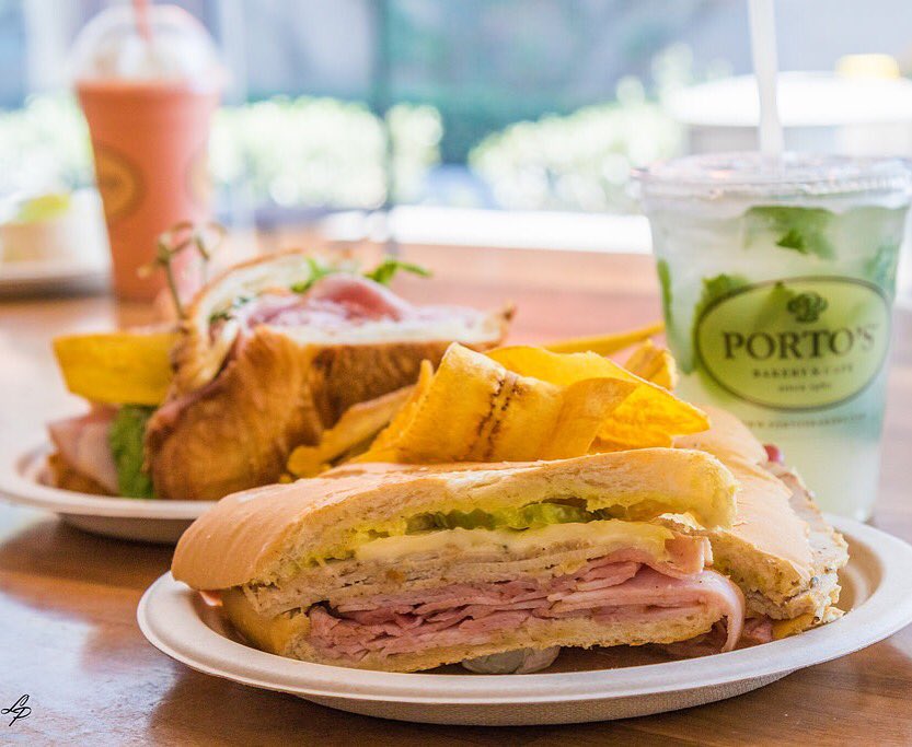 Portos's tweet photo. A hearty #Cubansandwich & a refreshing #mojito #CubanClassics #Portos 📸:@lorenzo__photography #cuban #yelpla #lunch https://t.co/ZDk877NlfB