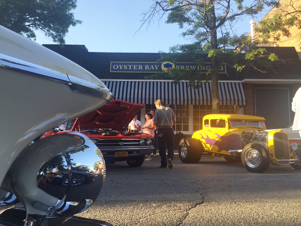 OysterBayBrewin's tweet image. CRUISE NIGHT! Join us in the tasting room for fresh beer, the Olympics, and delicious food courtesy of The Lark Pub!