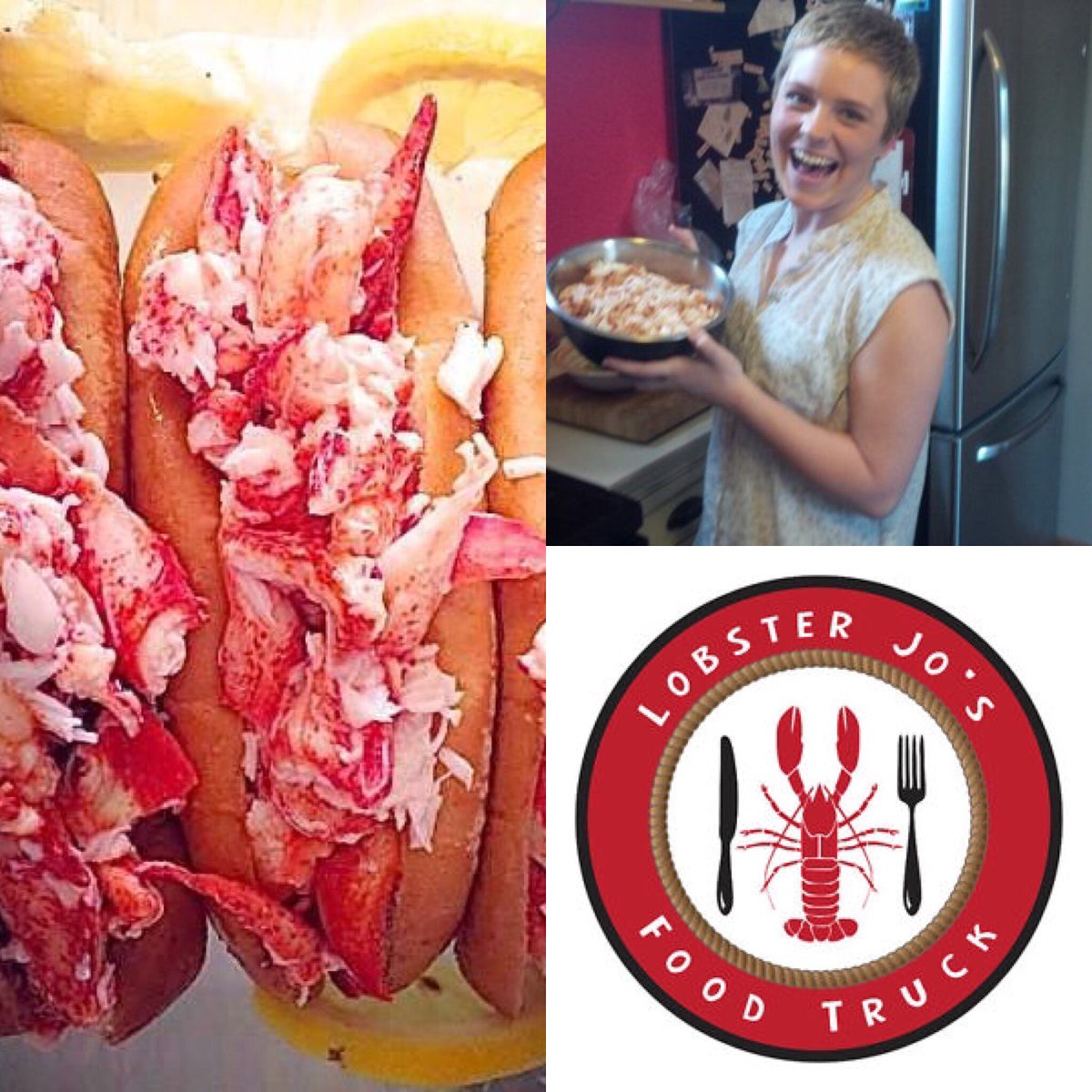 Lobster Jo’s Food Truck coming to @saltboxbrewery Thurs through Sat this week! Saturday = beer and lobster roll!