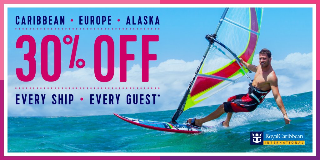 GoGirlG0ne's tweet photo. Take advantage of RCCL's 30 % Off Sale + Kids Sail Free. Contact Us Today! Kids #Sail #Free ends August 18th, 2016. https://t.co/DqbsJKSKL1