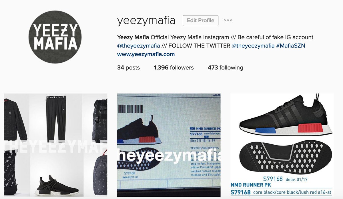 yeezy mafia instagram