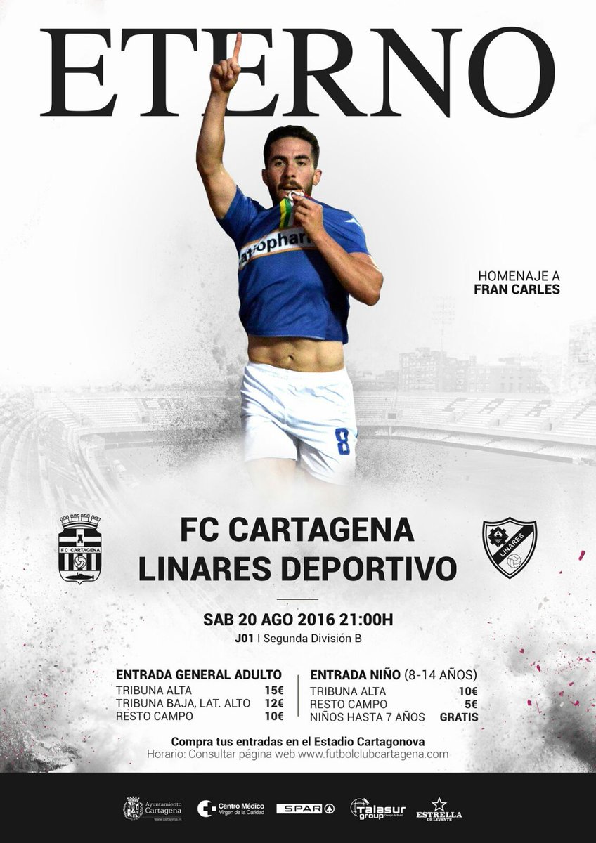 gabino_cc's tweet photo. Detalle del @FCCartagena_efs que honra la memoria de alguien tan querido. #EternoCarles https://t.co/4FN5tkprGH