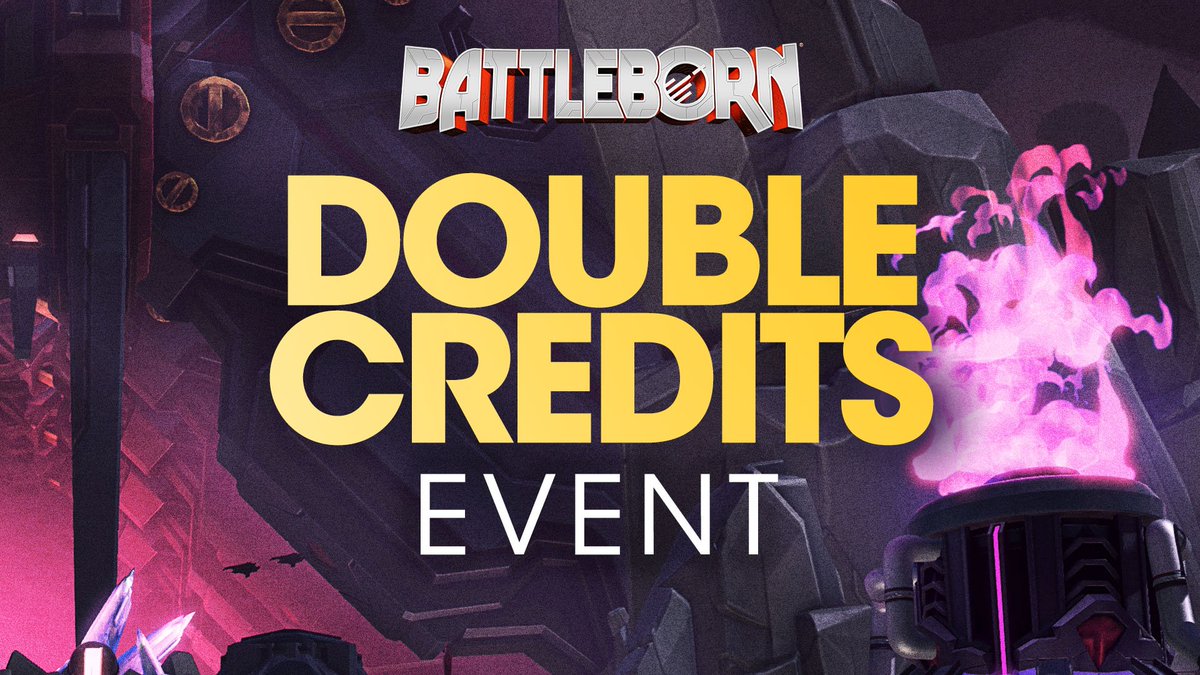 GearboxOfficial's tweet photo. The @Battleborn Double Credits Event is going strong! Who are you playing as this weekend? https://t.co/wJHjLNYg0Q