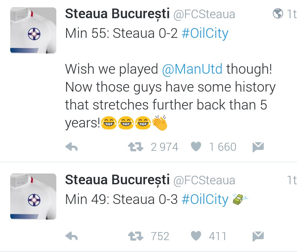 Unibet_Sverige's tweet photo. Den här Steaua-supportern har retat gallfeber på City-supportrarna hela kvällen 😂 https://t.co/vkKJ76AMT5