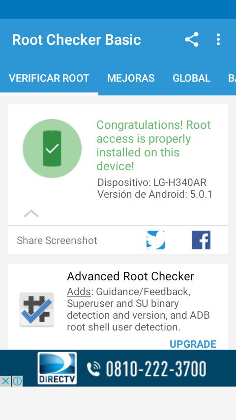 jandrogonz's tweet image. Root Checker Results #rootchecker #joeykrim