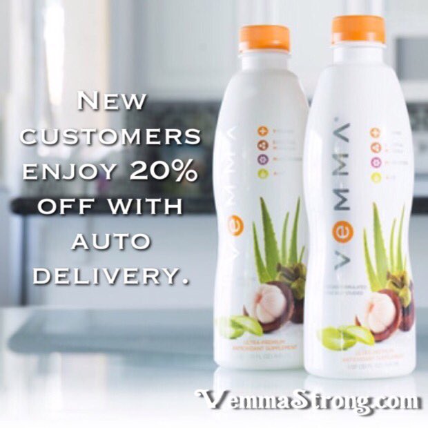 vemma_strong's tweet photo. New customers enjoy 20% off with auto delivery. At https://t.co/C2Jphbv1KW 

#Vemma #Verve #Bodē #VemmaStrong! https://t.co/j9B7L8jYYN