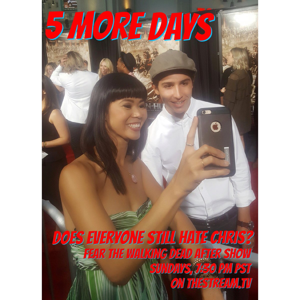 aftershowsquad's tweet photo. 5 MORE DAYS till @feartwd is back!!(@Lorenzohenrie w/ @kiyralynn) Join us on #FTWDAS this Sunday on @thestreamtv https://t.co/DFta9Rs2PN