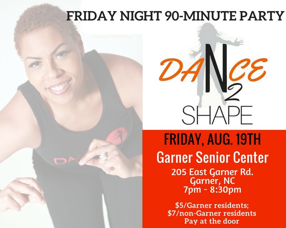 We are starting the birthday celebration early for Tina B.! Come party with her on Friday at the Garner Center!