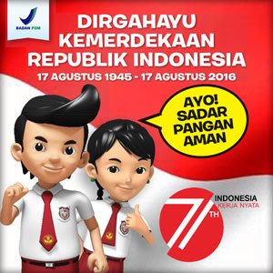 KlubpompiBPOM's tweet photo. Dirgahayu Republik Indonesia yang ke 71!!
@BPOM_RI https://t.co/hd9JT4p7Aq