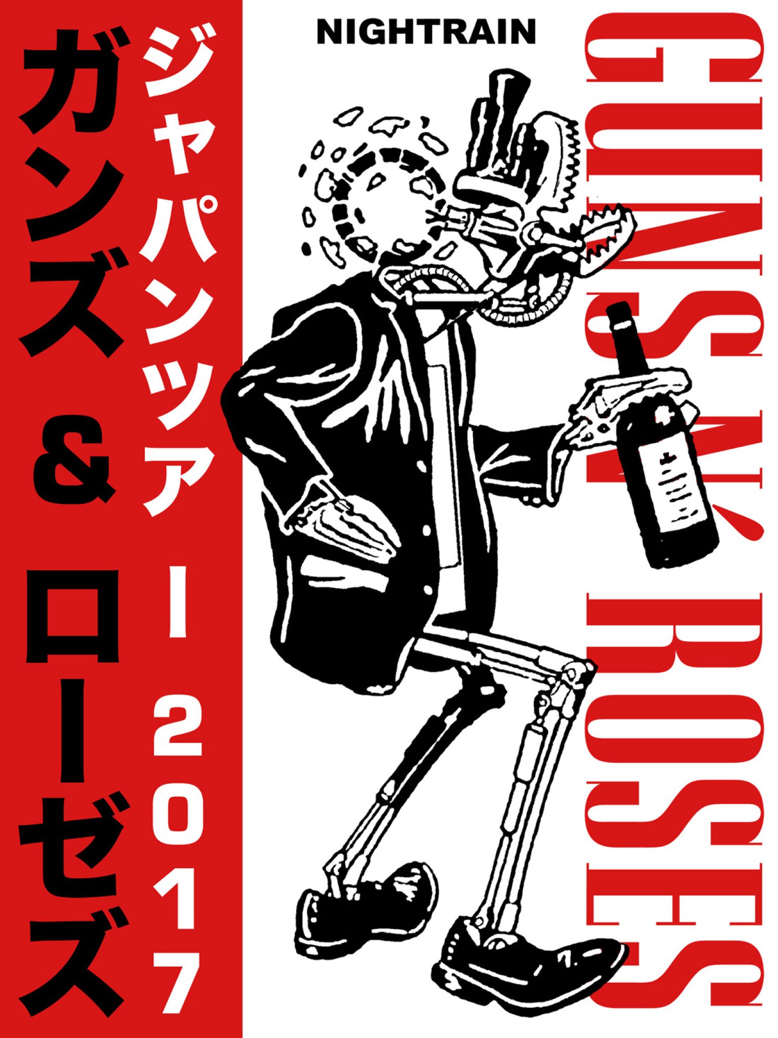 GUNS N' ROSES　オフィシャルファンクラブ　Nightrain　セット Guns N' Roses > News > Announcing the ALL NEW Nightrain
