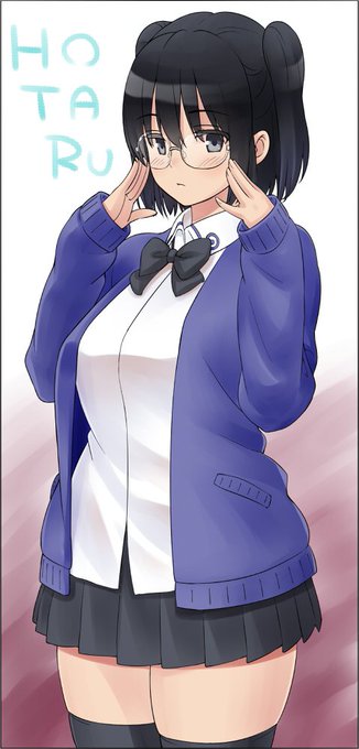 昔描いた漫画のヒロイン。粟国蛍ちゃんです。 