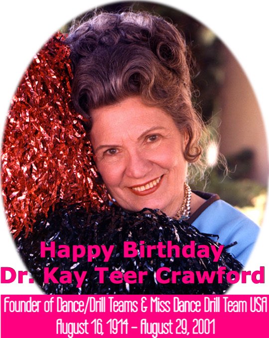 We love u Kay! Miss u always! Thank you for creating the dance competition industry! #dance #danceteam #drillteam