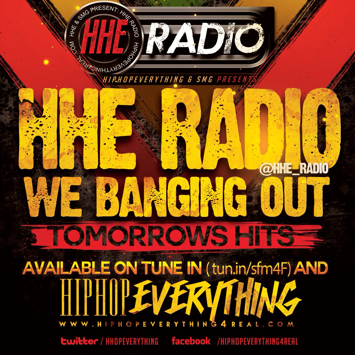 HHE_Radio's tweet photo. Thank you to everybody spreading the word - @HHE_Radio #HipHopSupport #HHERadio #HipHopRadio https://t.co/DYWUZrB58L https://t.co/KvzxN1HhKC