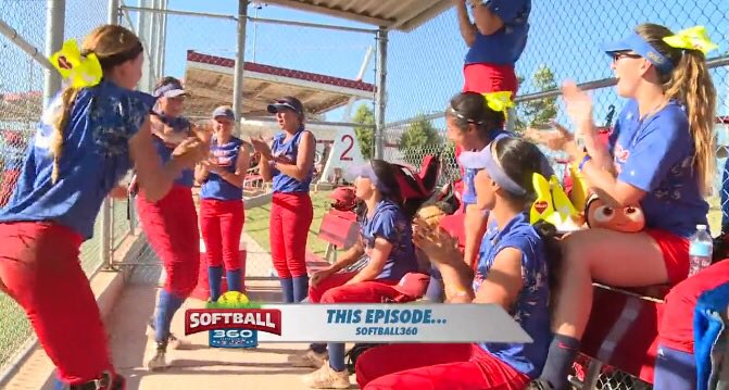 USASoftball's tweet photo. .@Softball360tv Ep. 8 is ready to watch; featuring GOLD National Championships + more!

📲 https://t.co/IY8heEERfe https://t.co/437GdY2ZCa
