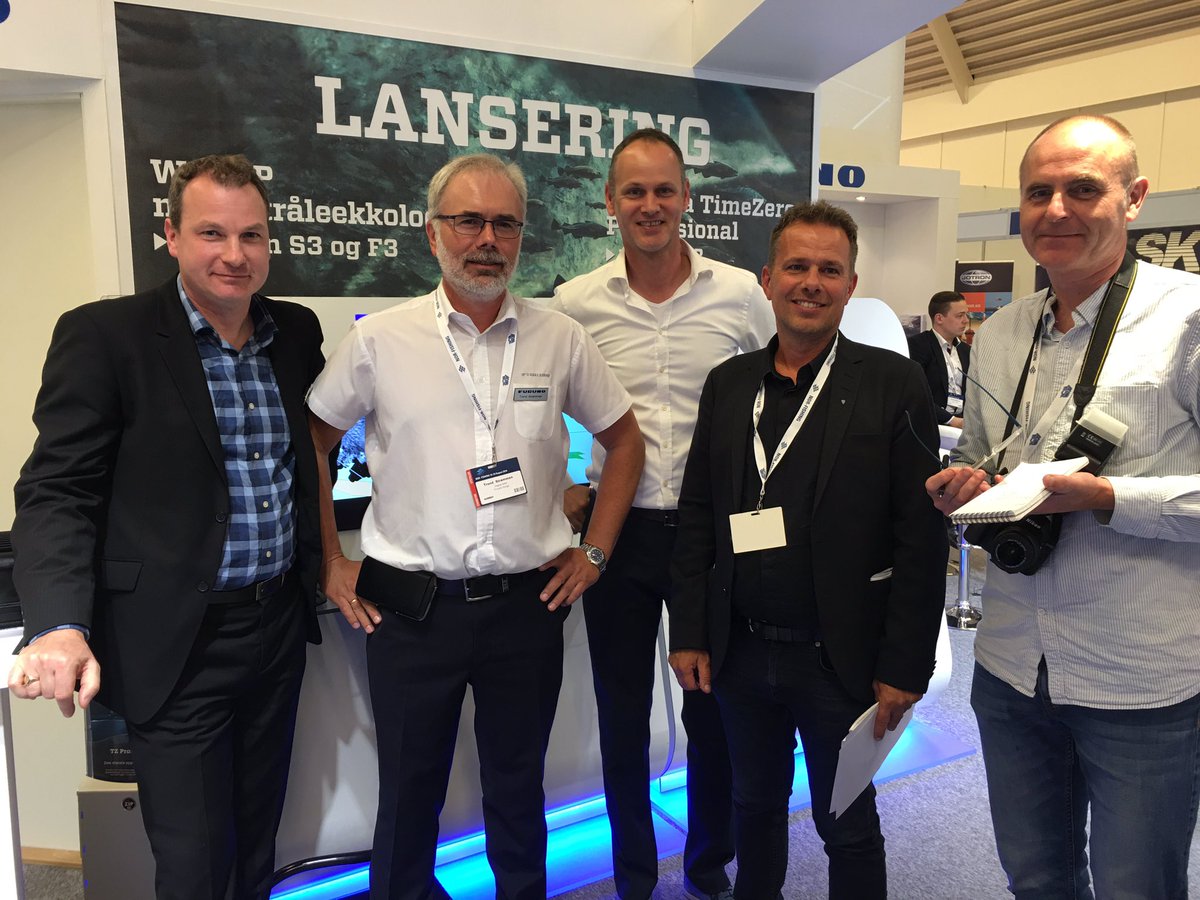 We held the official worldwide presentation of the WASSP F3 Sonar at Nor-Fishing 2016 to the public and press.