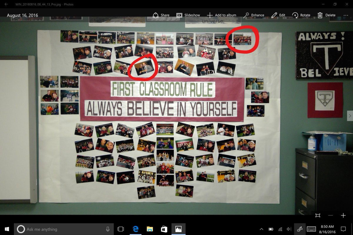 Toups_J's tweet photo. @LCISDSecondary you are on the #AlwaysBelieve selfie wall inspiring my students. #grhsstaffdev #GRHS https://t.co/PSqlHeFT1b