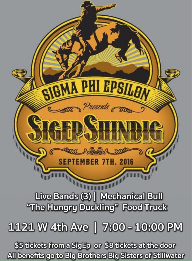 SigEpShindig's tweet photo. Buy your tickets from any SigEp! https://t.co/oh2S7ZnZSF