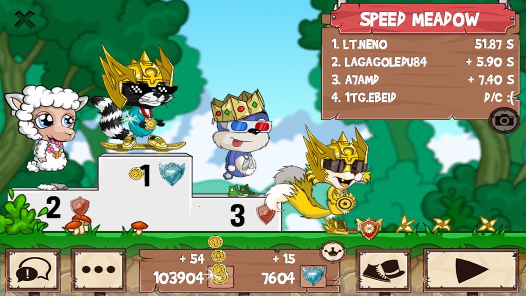 neno987x's tweet photo. I just beat a golden fox! #funrun2 #Lagagoledu84 #A7amd #EBEID don't act dead you lost 😂 https://t.co/WIRPGsaPUv