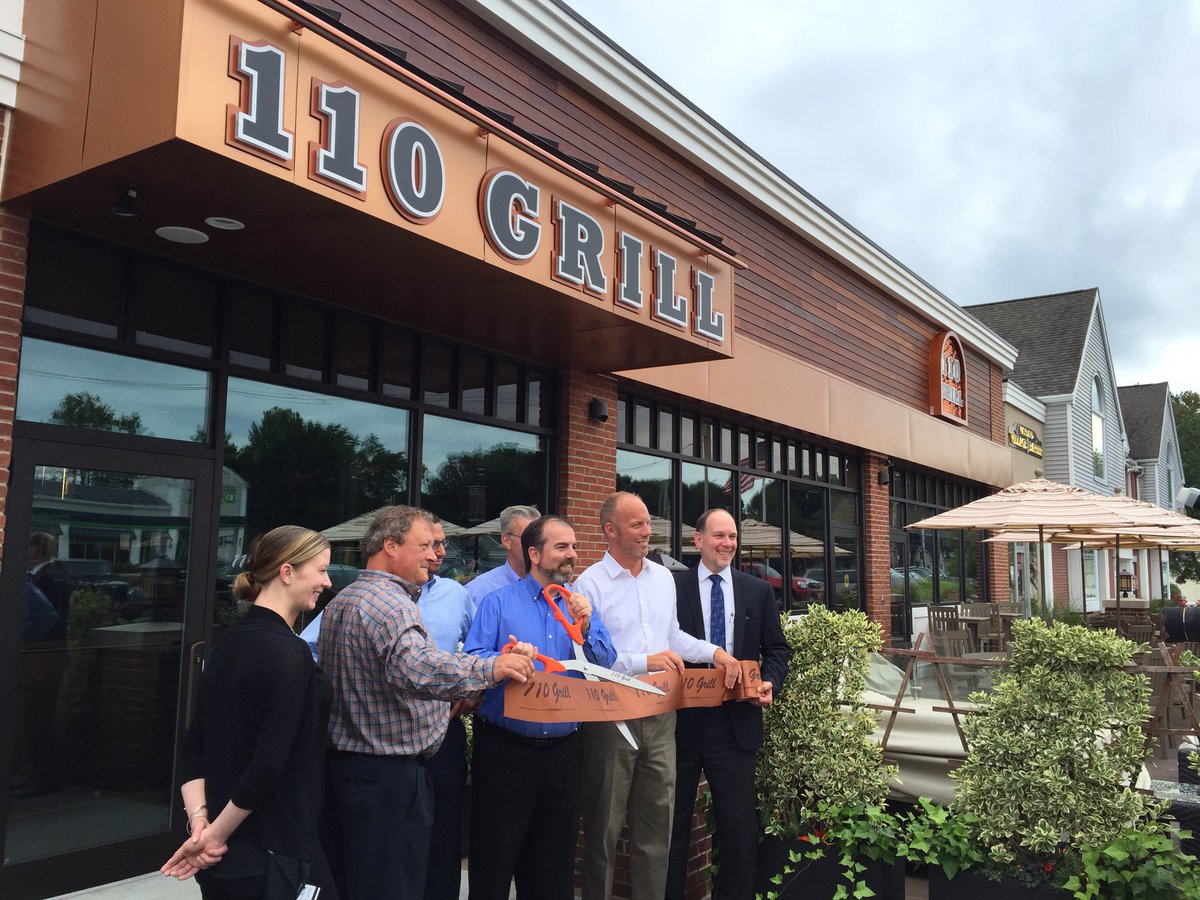 Celebrating <a href="/110Grill/">110 Grill</a>  opening in wayland! A welcomed new fav restaurant with outdoor seating and fire feature!