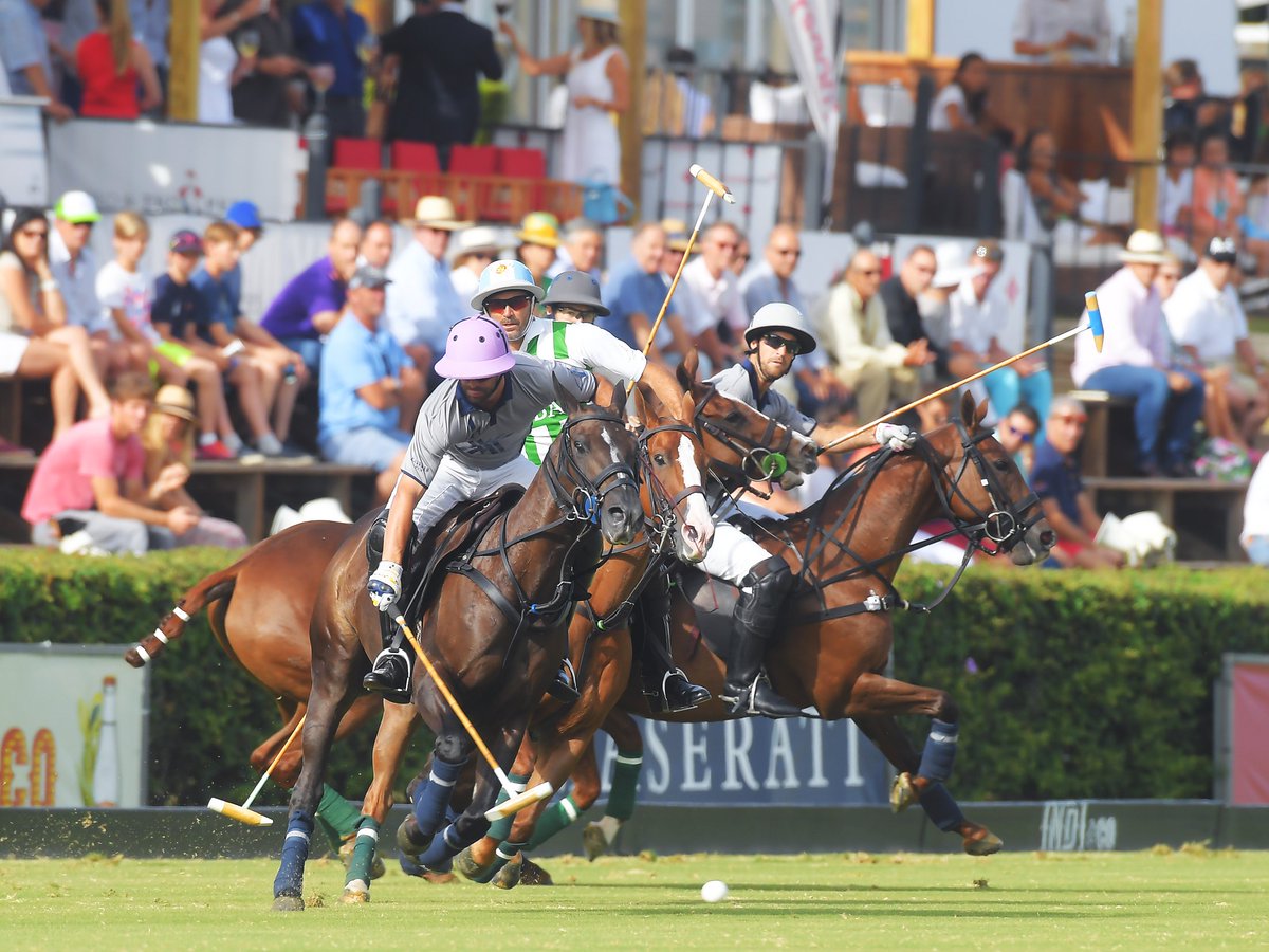 Oro, Sotogrande. En un nuevo duelo Cambiaso-Facu Pieres, el triunfo fue para Dubai: 5-0/ 8-1/ 9-5/ 11-5/ 13-6/ 13-6