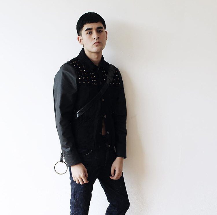 BarrioAlamedaMx's tweet photo. Studded Trucker Jacket de @ManovManov disponible en @HOM_mx #DrMora9 #CentroHistórico #TuBarrio https://t.co/USujLedpF6