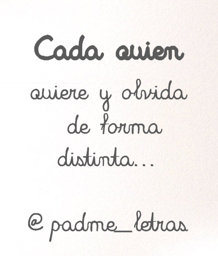 Padme_letras's tweet photo. Cada quien... #PlumadPoeta https://t.co/DlHyMHr0f8