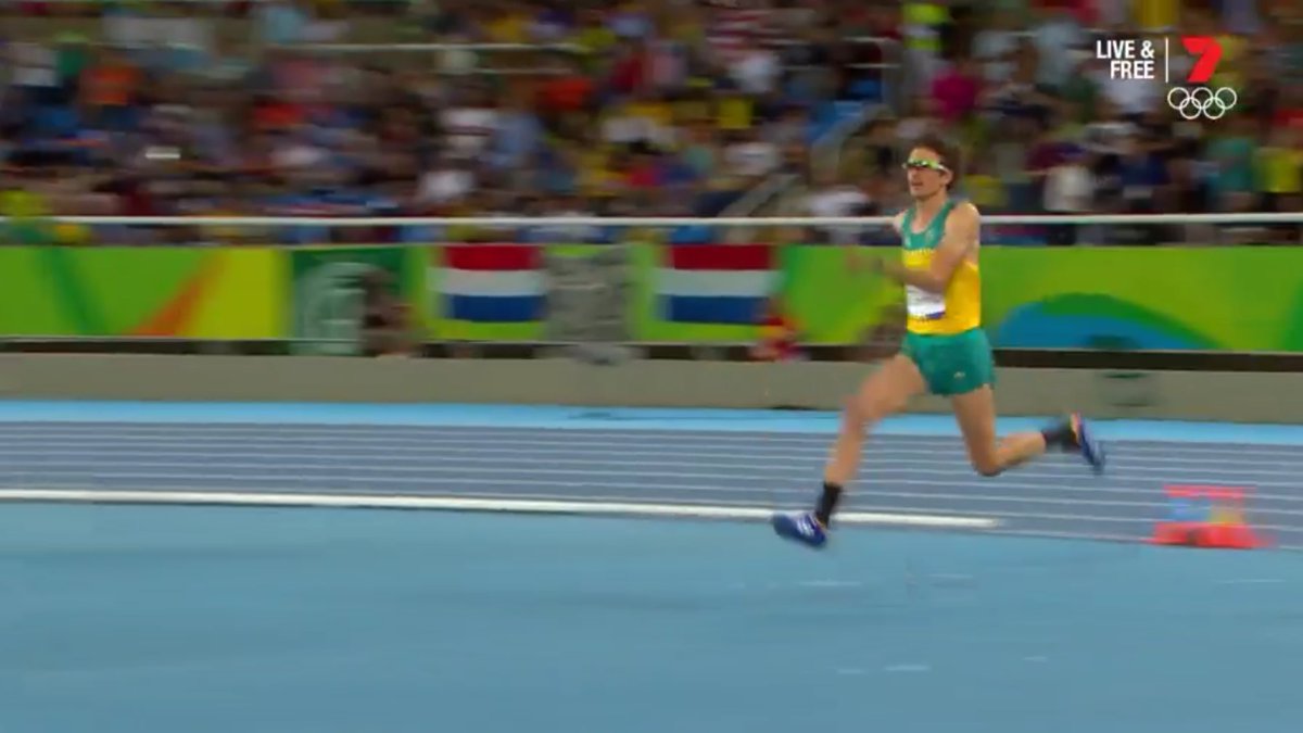 AustralianAths's tweet photo. Starc bows out of the High Jump, fails 3rd attempt at 2.25m
Great effort for the 22yo to make the final!
#HouseStarc https://t.co/WIPZ2yFcUb