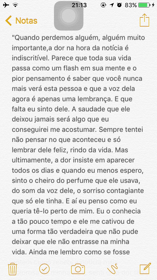 hmsaandi's tweet photo. "Só de saber que ele está num lugar melhor eu me sinto melhor" ❤️👼🏻 https://t.co/3k2bYm2rEG
