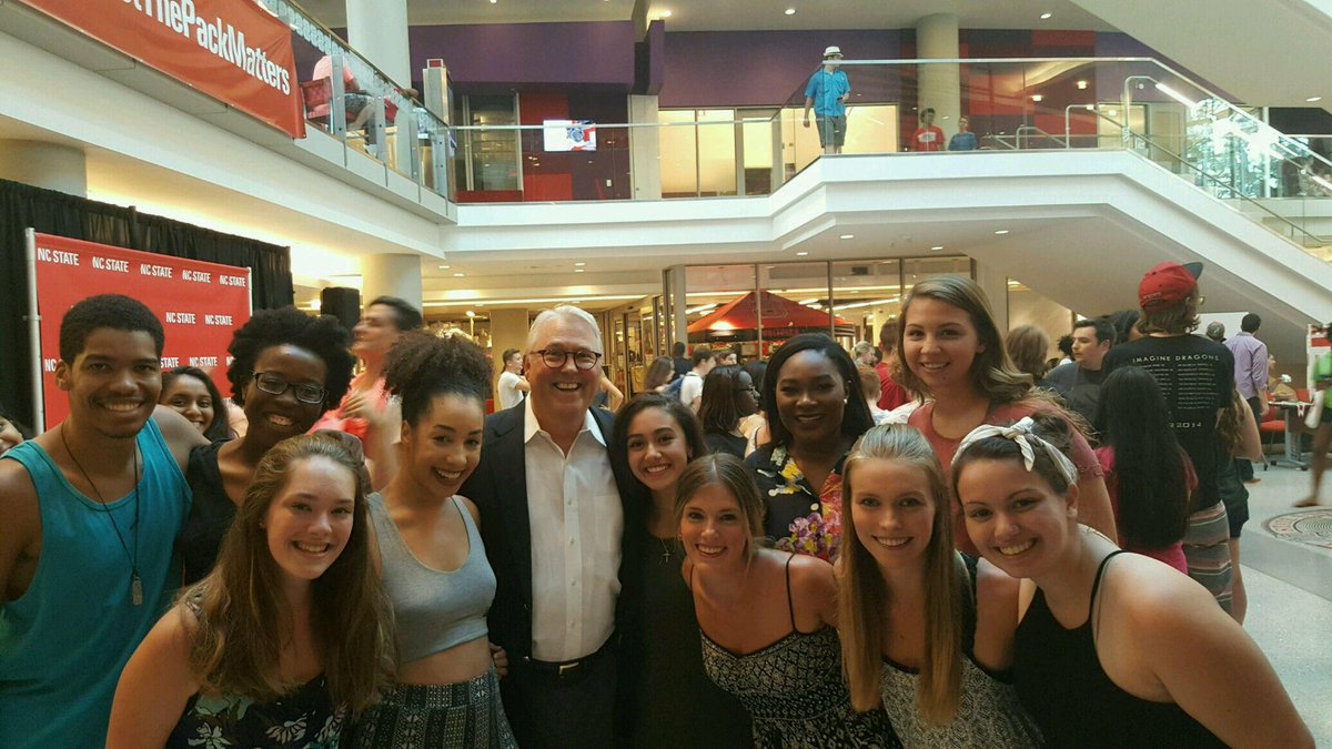 NCStateDance's tweet photo. Honored that PDP was invited to perform at #respectthepack. Amazing start to the school year! "You are enough" https://t.co/95ltmYiXcP