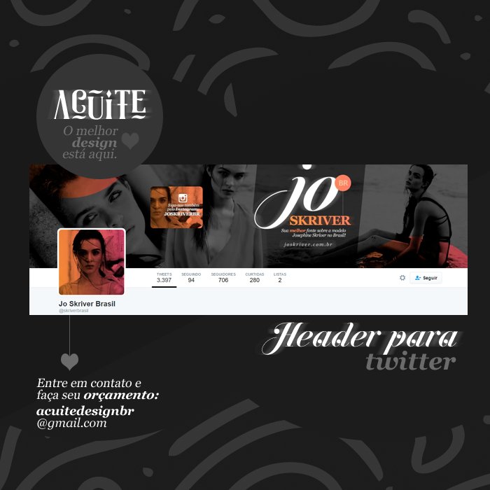 AcuiteDesign's tweet image. Desenvolvimento de header para o twitter do fã-site @skriverbrasil • Acuite Design - Copyright © 2016