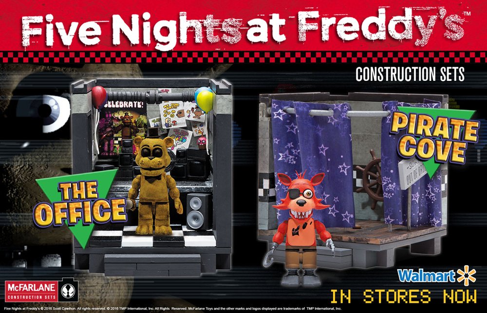 Todd_McFarlane's tweet photo. Unboxing THESE #FNAF @real_scottcawth Construction Sets! Watch it here: https://t.co/MmYyMAomp0 #McFarlaneBuilds https://t.co/6e9gkDjIwQ