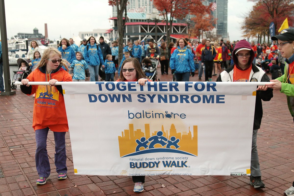 DSAMaryland's tweet photo. Thank you @GoddardSchool Baltimore for generously sponsoring the #BaltimoreBuddyWalk. See you Oct. 22! https://t.co/PjyIMigFNg