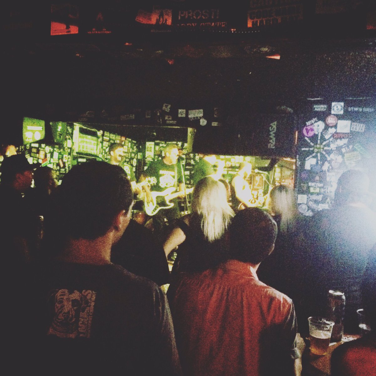 Packed house for @narcolepticyouth surprise rehersal at the one and only @DollHutAnaheim