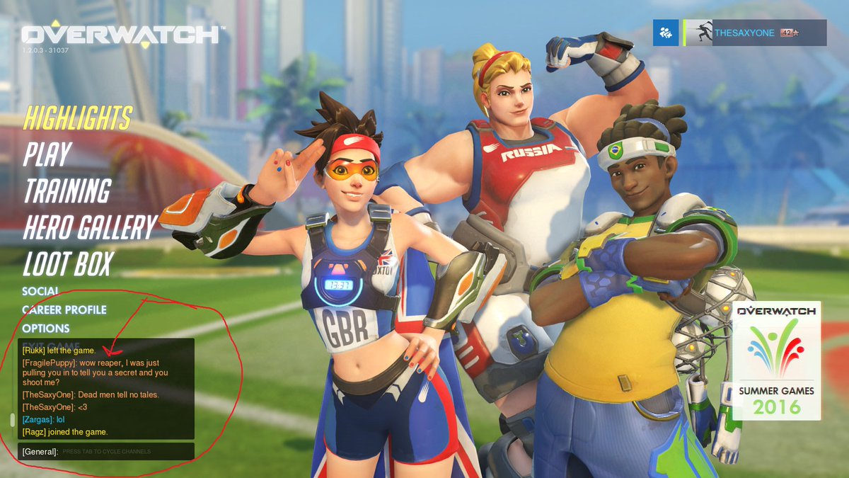 TheSaxyOne's tweet photo. Channeling my inner Joan Ferguson in #Overwatch. I was playing Reaper. #SaveJoan #Wentworth https://t.co/KDasypo3AE