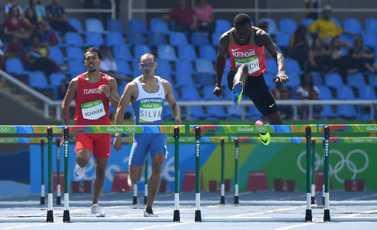 inooroke's tweet photo. #KEN, #Mucheru (48.85), #Koech (48.19/PB) through to men 400mH final after both took 2nd in their semis. #Rio2016 https://t.co/m1XMwhJJg3